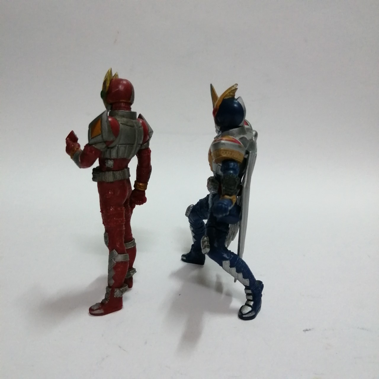 กาชาปอง ไรเดอร์เบลด แจ๊คฟอร์ม 1ตัว และไรเดอร์กาเรน ร่างธรรมดา 1ตัว ขายคู่ ไม่แยก