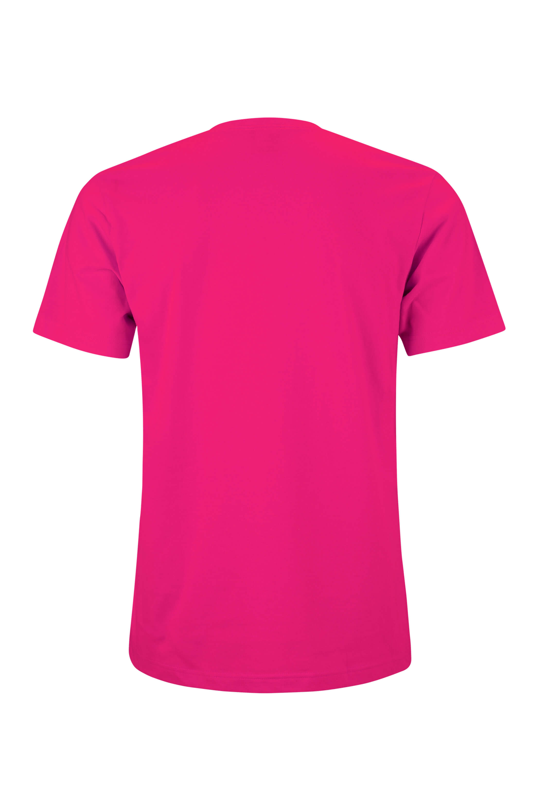 เสื้อยืด OV102 คอวี ผ้าCotton100% 32 เนื้อนุ่ม ใส่สบาย สีบานเย็น