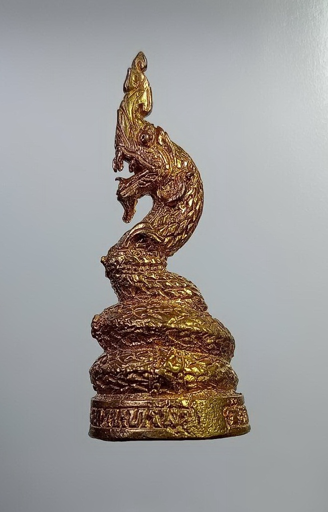 L363 พญานาคราชประทานทรัพย์ รุ่นรวยทรัพย์ วัดนาคกลางวรวิหาร ปี2555 ก้นอุดมวลสาร ฝังตะกรุด