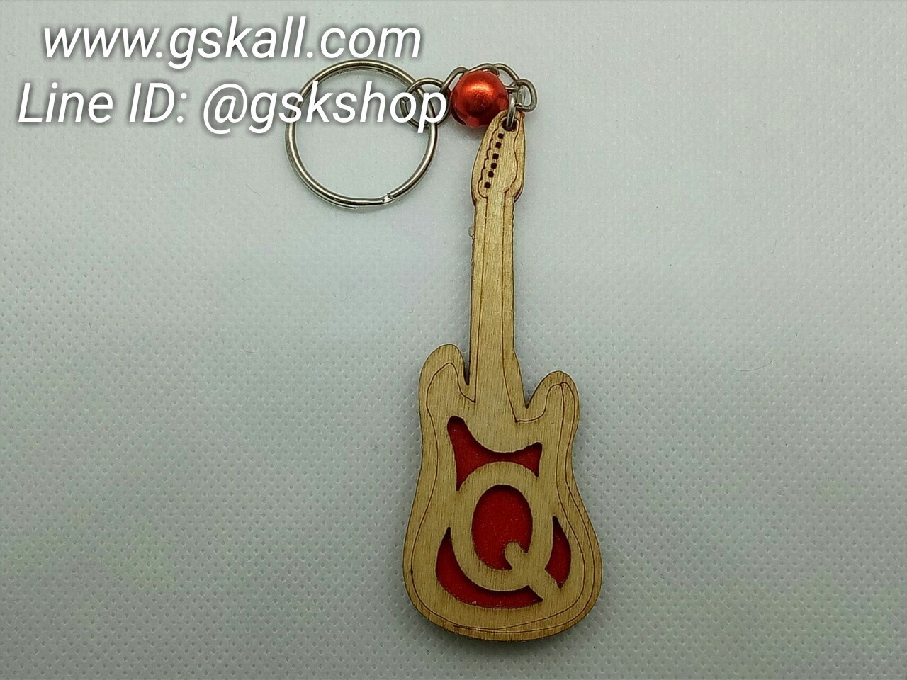 พวงกุญแจไม้ GSK SHOP กิ๊ฟช้อบถูกใจ สนใจกดสั่งซื้อเลย