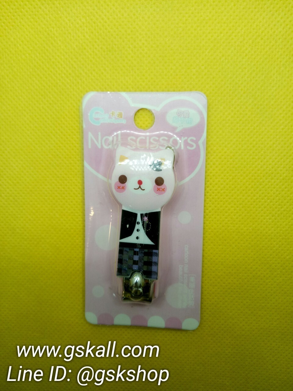 กรรไกรตัดเล็บลายการ์ตูน ลวดลายน่ารักจัง