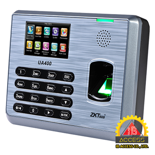 เครื่องสแกนลายนิ้วมือ ยี่ห้อ ZKTeco รุ่น UA400