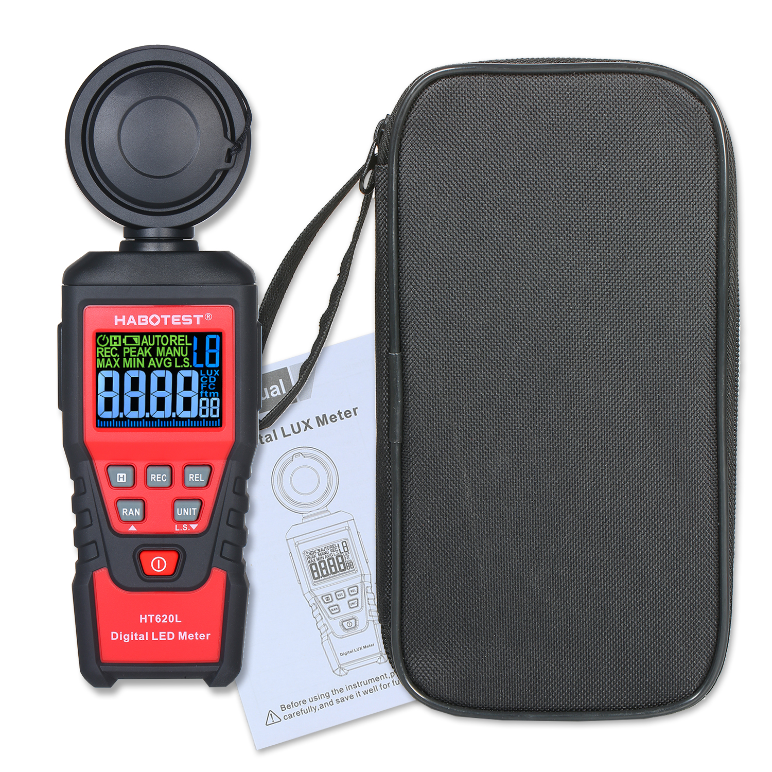 เครื่องวัดแสง Digital LED Light Meter รุ่น HT620L