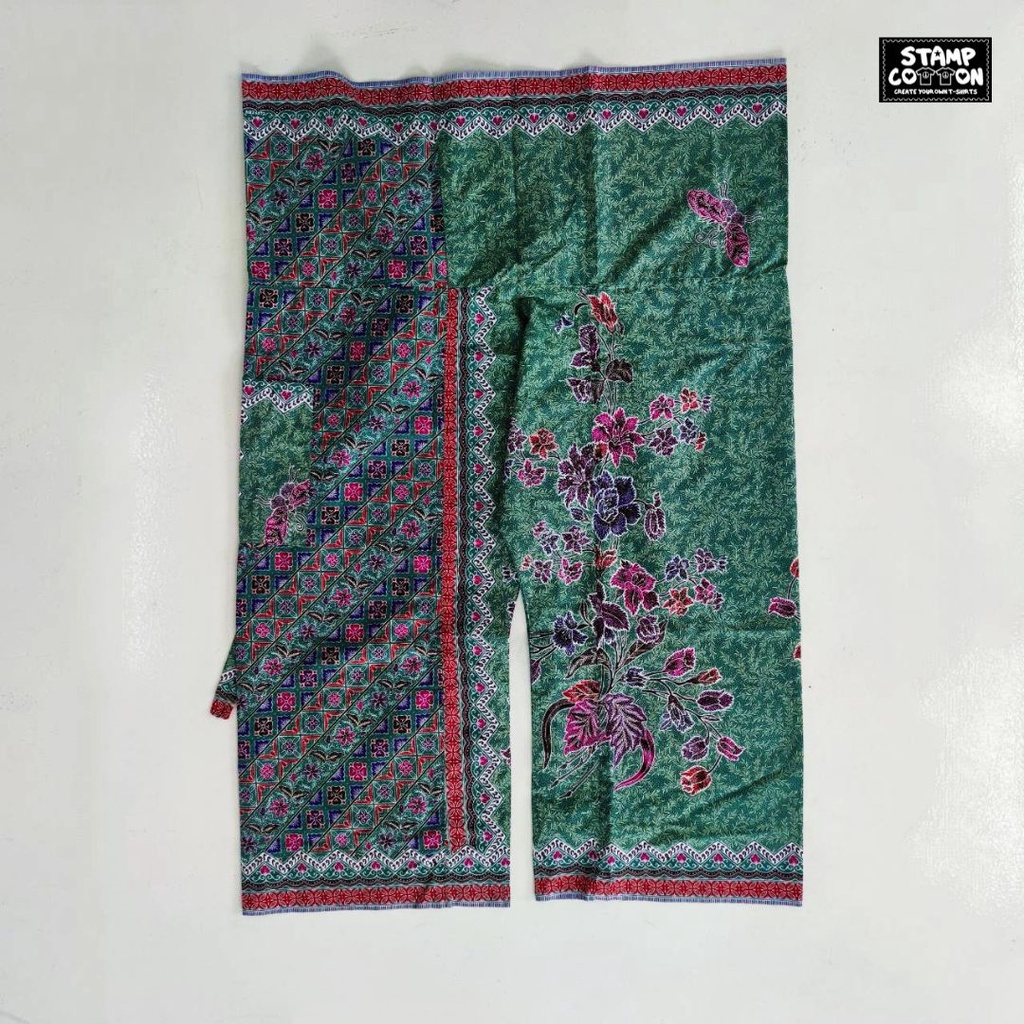 STAMPCOTTON กางเกงขายาว ผ้าปาเต๊ะ กางเกงเล กางเกงใส่สบาย