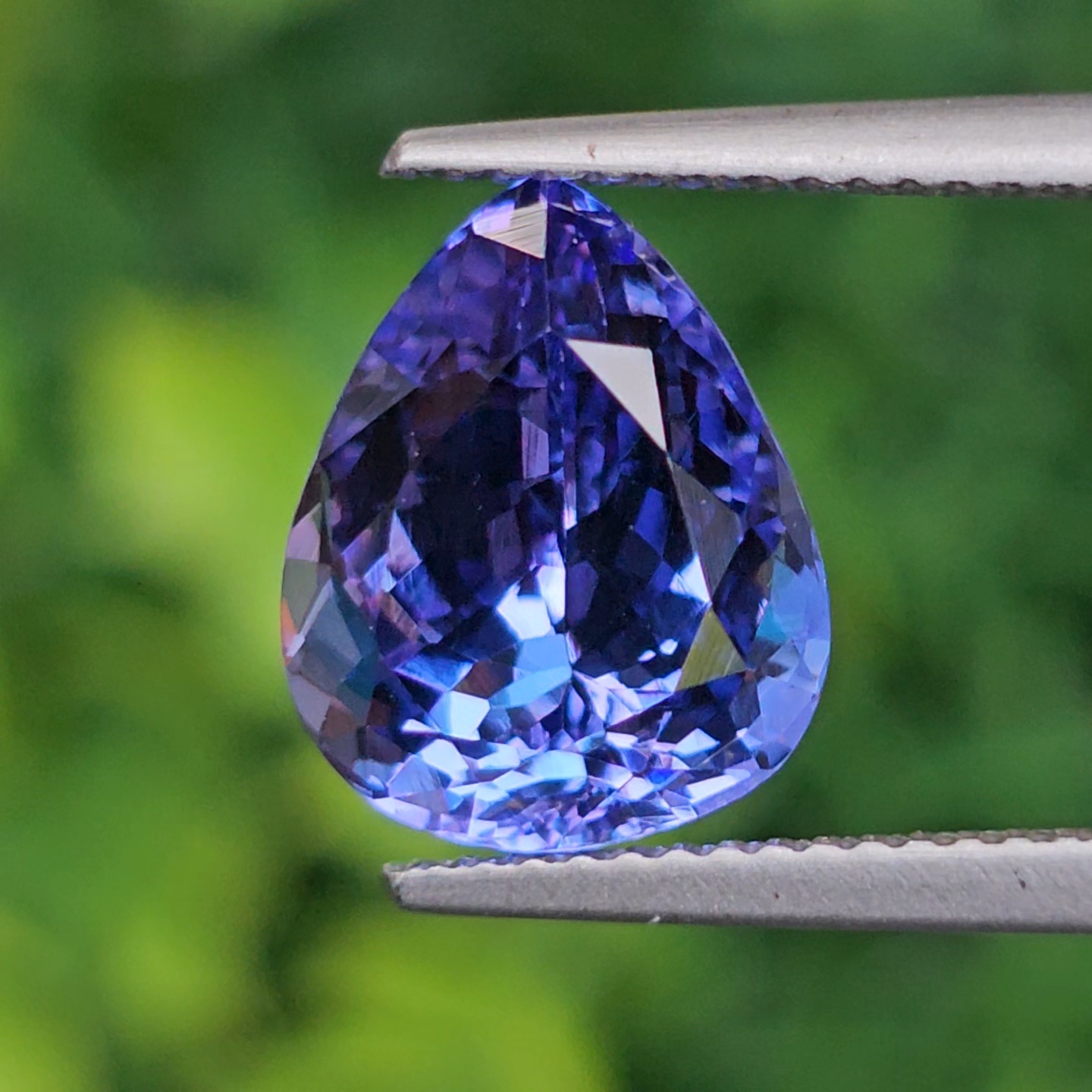 พลอย แทนซาไนท์ Tanzanite 5.30 กะรัต (Cts) พร้อมใบเซอร์ พลอยแท้อัญมณีมงคล ประจําวันเกิด เครื่องประดับพลอย