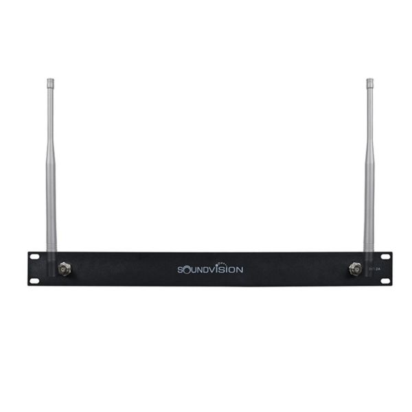 Soundvision RKT-2A ชุดเพลทยึดเสาอากาศ 2 ต้น ขนาด 1U อุปกรณ์เสริมสำหรับชุดไมโครโฟนไร้สาย