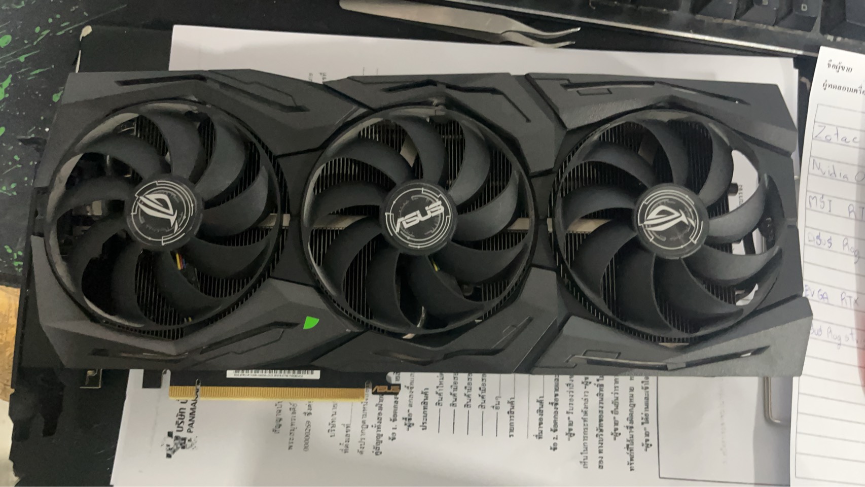 Asus RogStrix RTX 2080 8GB Gaming