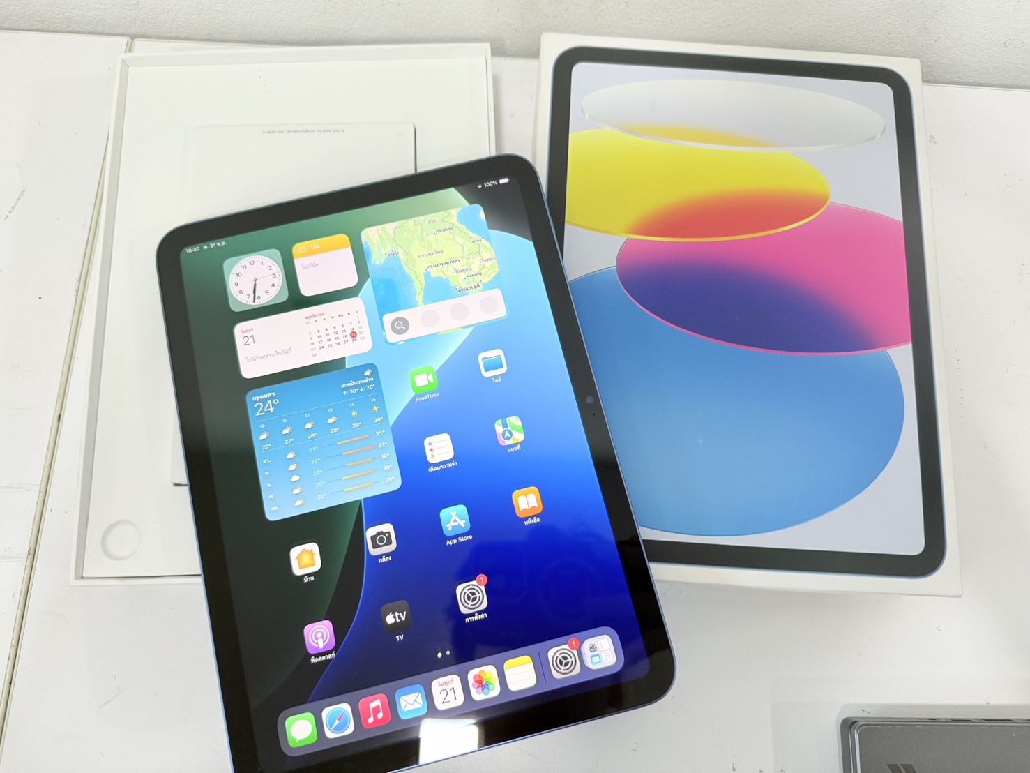 Apple iPad A16 11-inch Wi-Fi 128GB - Blue ประกันเหลือ