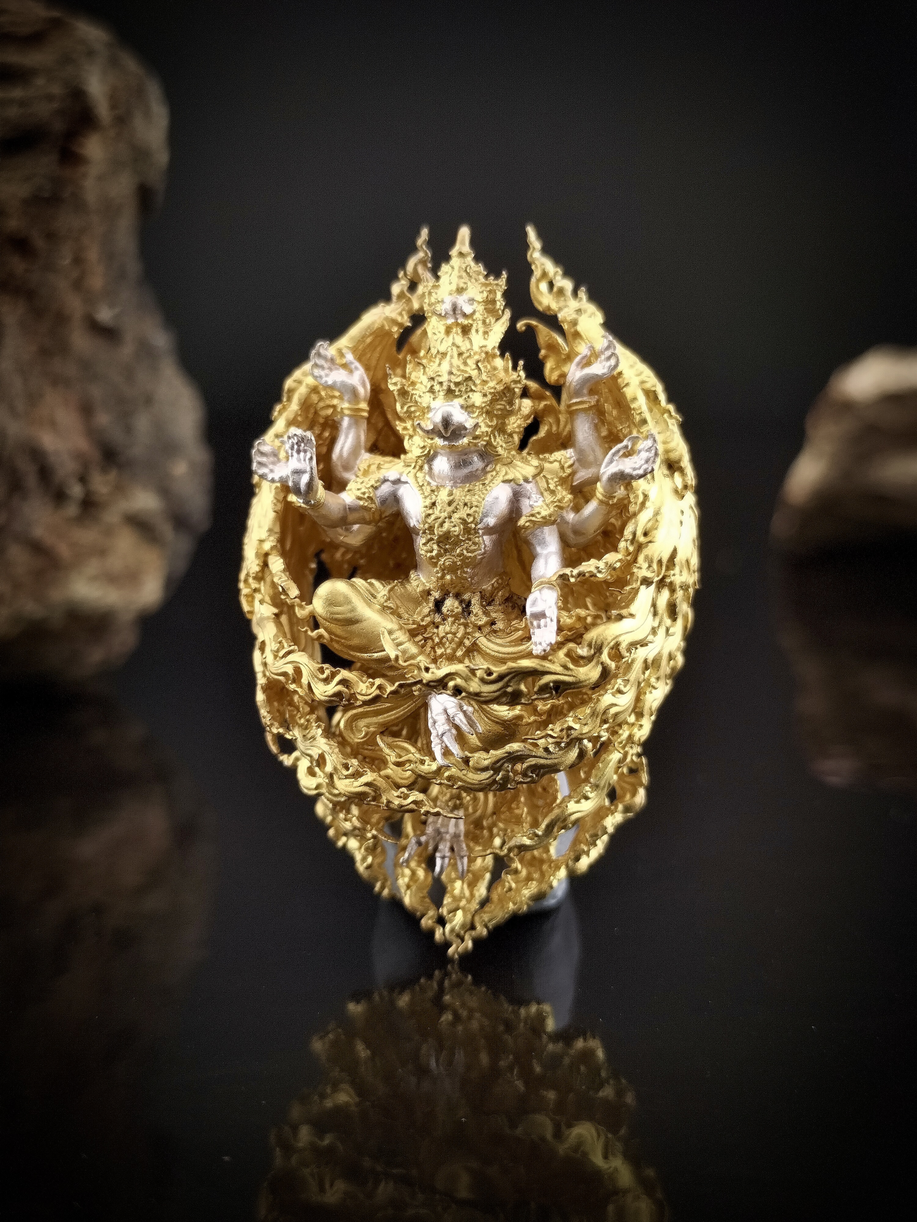 พญาครุฑสุบรรณนาฏราช ปางประทานพร