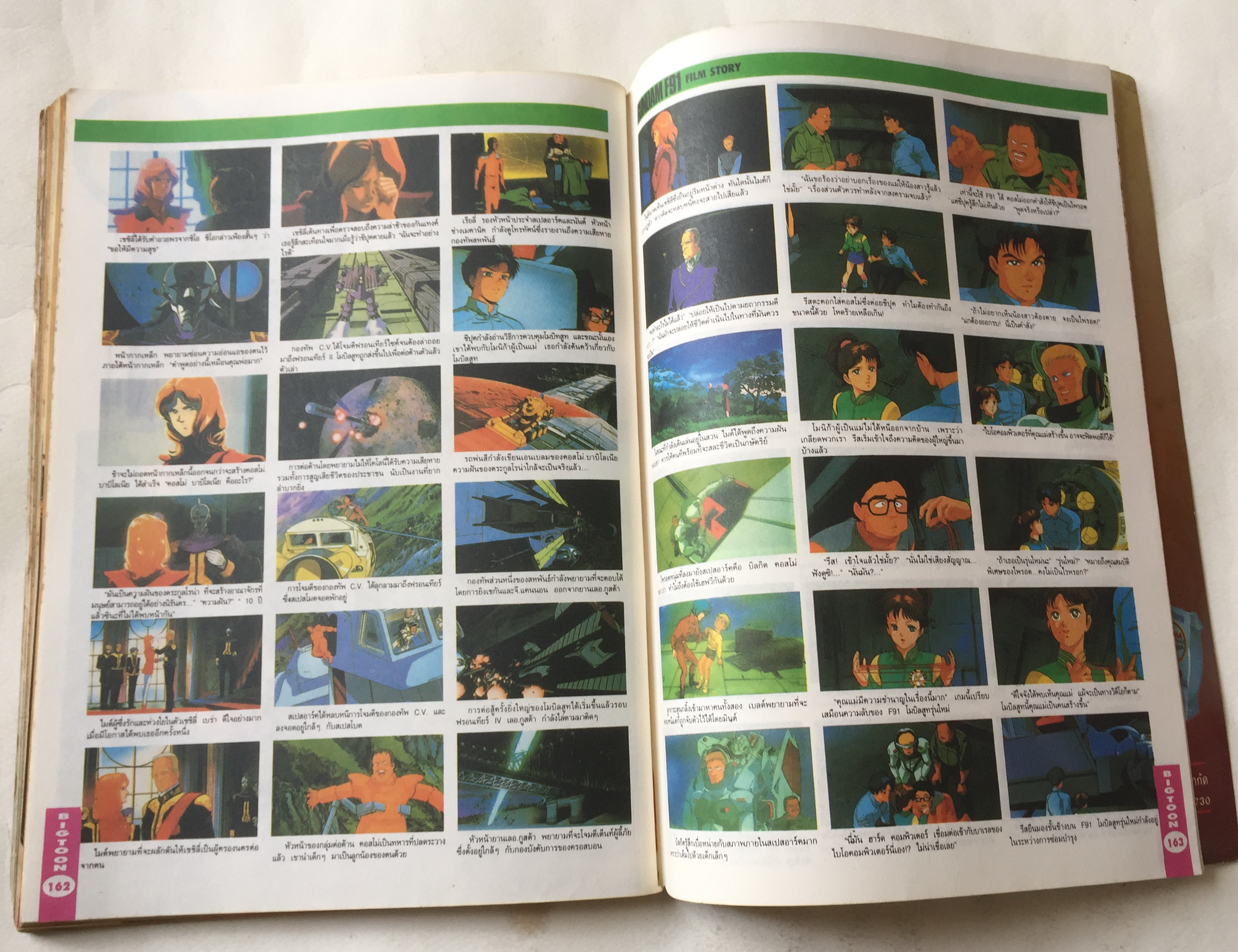 นิตยสารการ์ตูนเก่า บิ๊กตูน Bigtoon ปีที่2 ฉบับที่ 18 ประจำเดือนสิงหาคม 2535 :ความลับของ Five Star Story ,เผยเคล็ดลับการสร้างโมเดลจากญี่ปุ่น,ตำนานกันดั้ม,Battle Blaze เกมส์ยอดฮิต S.T.G