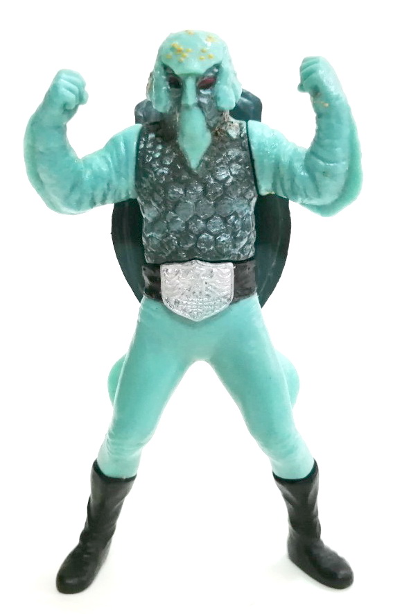 กาชาปอง HG SERIES **มีตำหนิที่แขนซ้ายด้านบน ชุดสัตว์ประหลาดจากเรื่องคาเมนไรเดอร์1 Masked Rider1 หรือ ไอ้มดแดงอาละวาด ตัวนี้คือ คาเมะสโตน จากภาพยนตร์ ตอนที่ 50 ขนาดสูงราว 10 ซม.