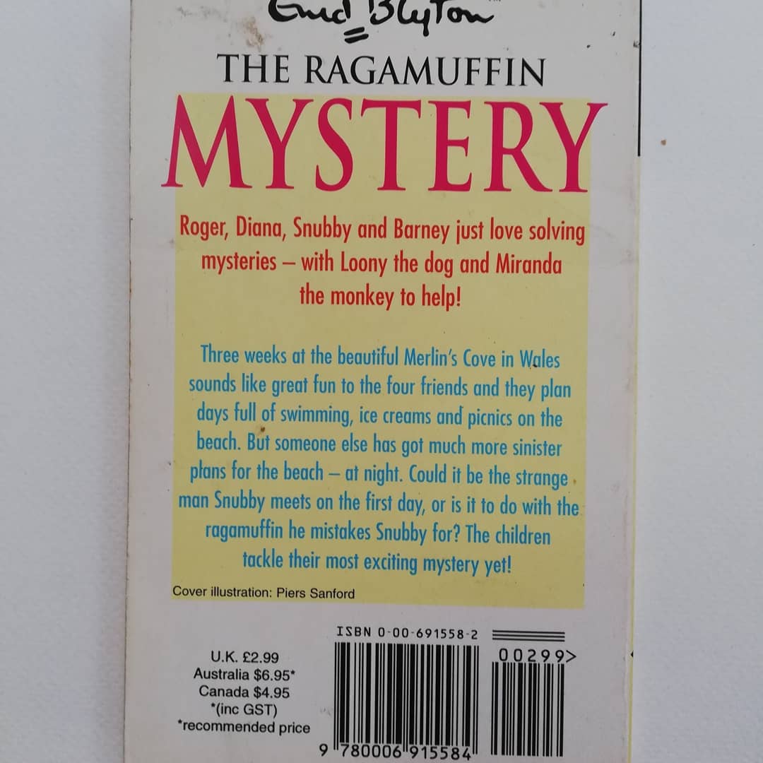 หนังสือนิยายเด็กฉบับภาษาอังกฤษ เอนิดไบลตัน Enid Blyton THE RAGAMUFFIN MYSTERY