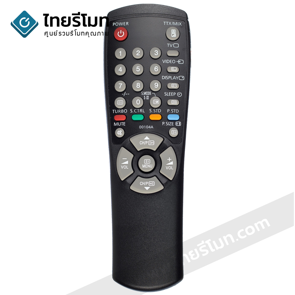 รีโมททีวี Samsung รุ่น00104A