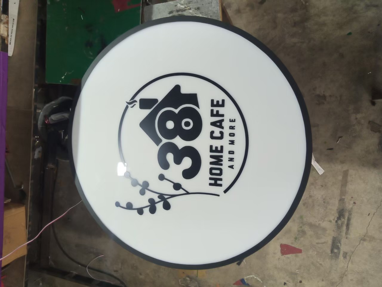 งานป้ายกล่องไฟ