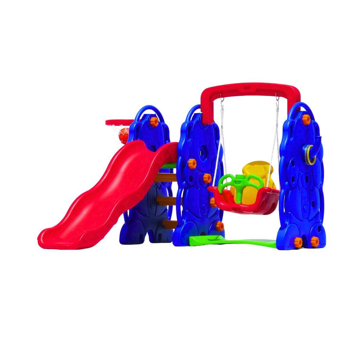 กระดานลื่น ชิงช้า ชุดชิงช้ากระดานลื่นช้าง (ชิงช้าเเละกระดานลื่นในตัว) Slide and Swing Swing Elephant Slide Set