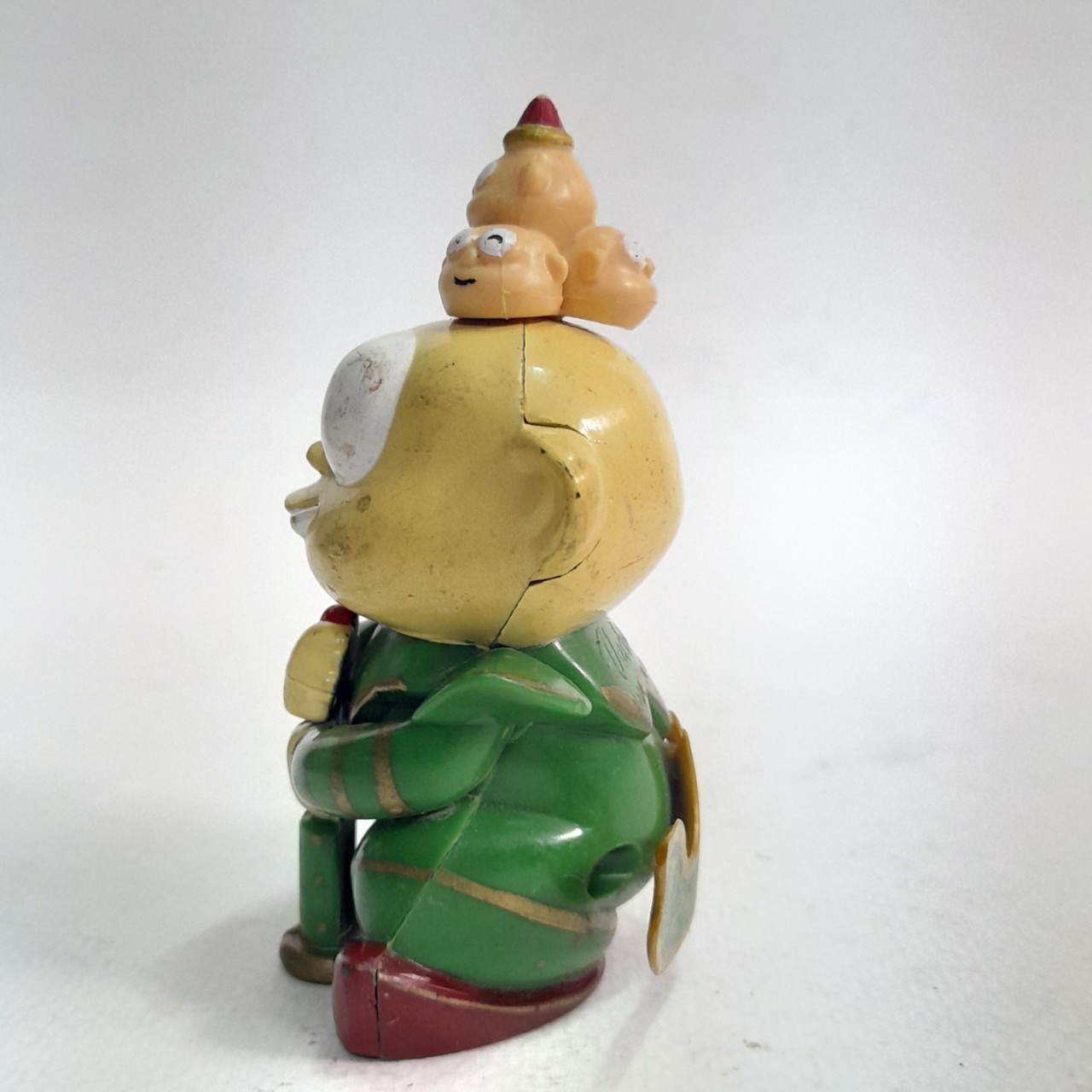 ฟิกเกอร์ พลาสติก***มีตำหนิตามภาพ ปังปอนด์ พรีเมี่ยม 7- 11 ในอดีต ชุดปังปอนด์ยักษ์วัดแจ้ง มือสองตามสภาพดีมีรอยบ้าง ลานไม่ทำงาน