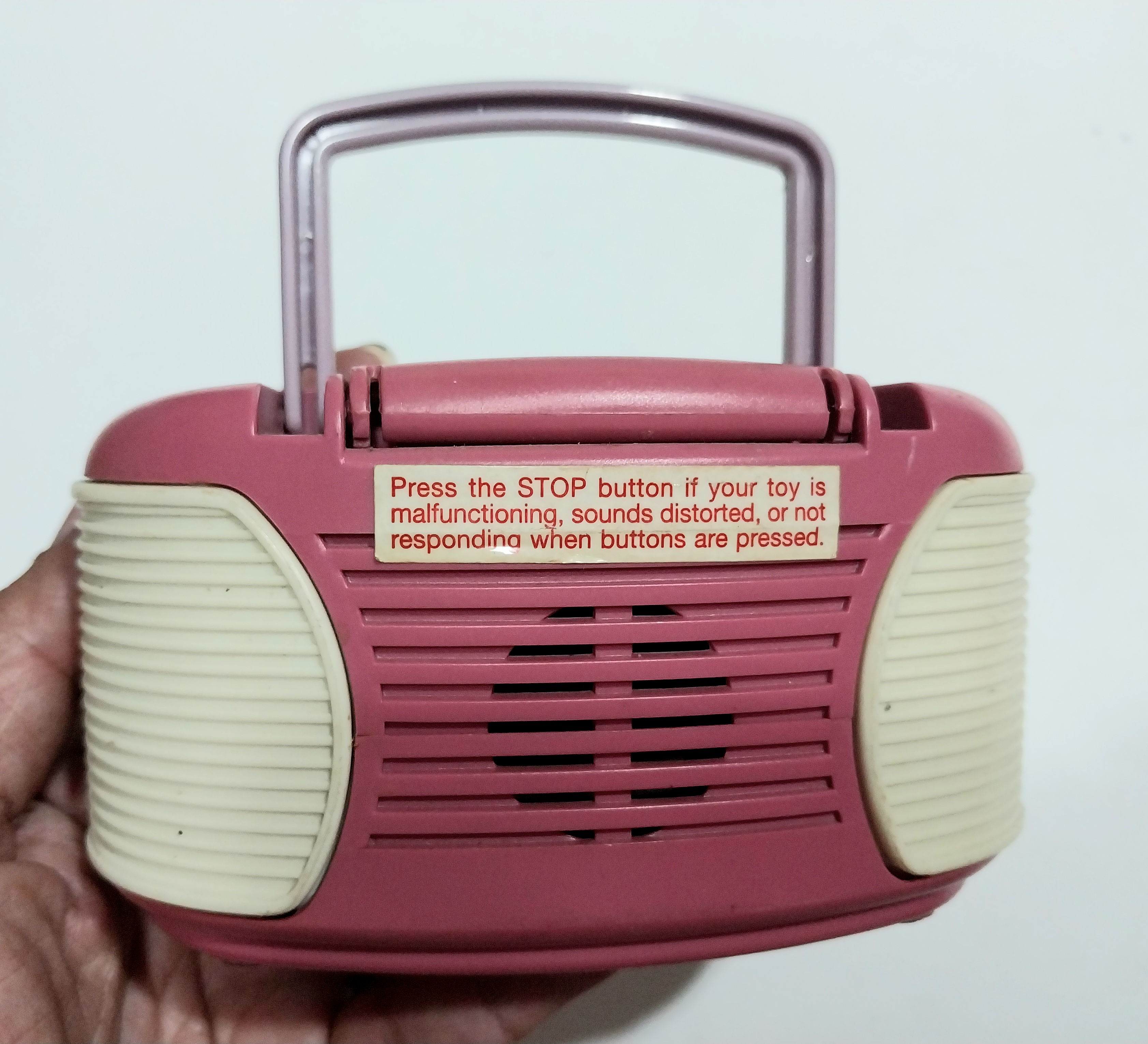 มีหลายภาพ ของสะสมเก่า วิทยุบาร์บี้ **ไม่เช็คแบตเตอรี่ ขนาดเล็ก ตามภาพ