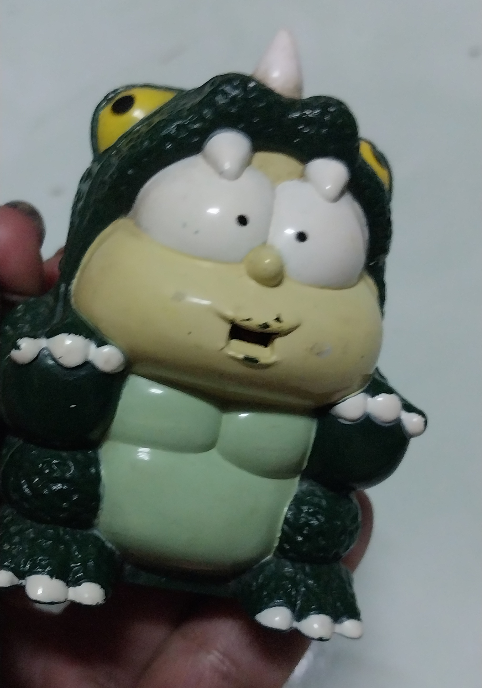 งานเก่ามีตำหนิ ลานใช้ได้ ก๊อตซลล่าปอน #ปังปอนด์ก๊อตซิลล่า ตุ๊กตาปังปอนงานพรีเมี่ยม7_11