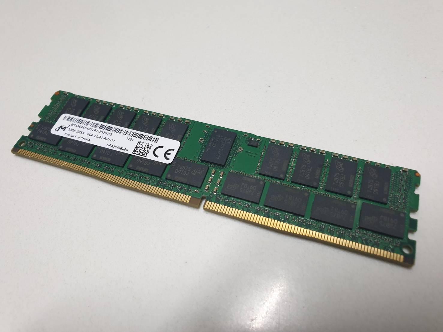 Micron 32 GB 2rx4 PC4-2400T-RB1-11