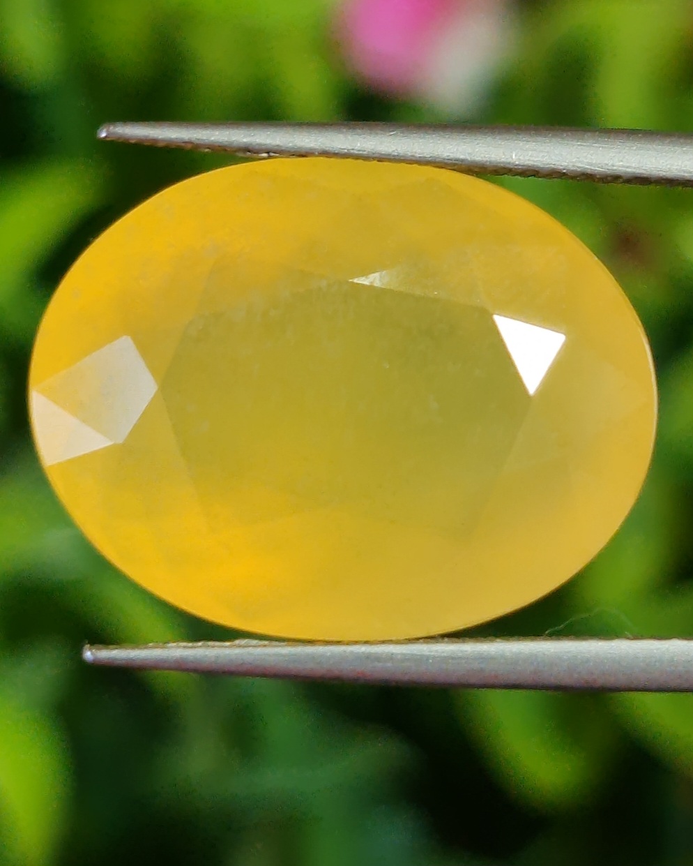 พลอย โอปอล Opal 11.40 กะรัต (Cts.) พลอยแท้ อัญมณีมงคลประจําวันเกิด เครื่องประดับพลอย