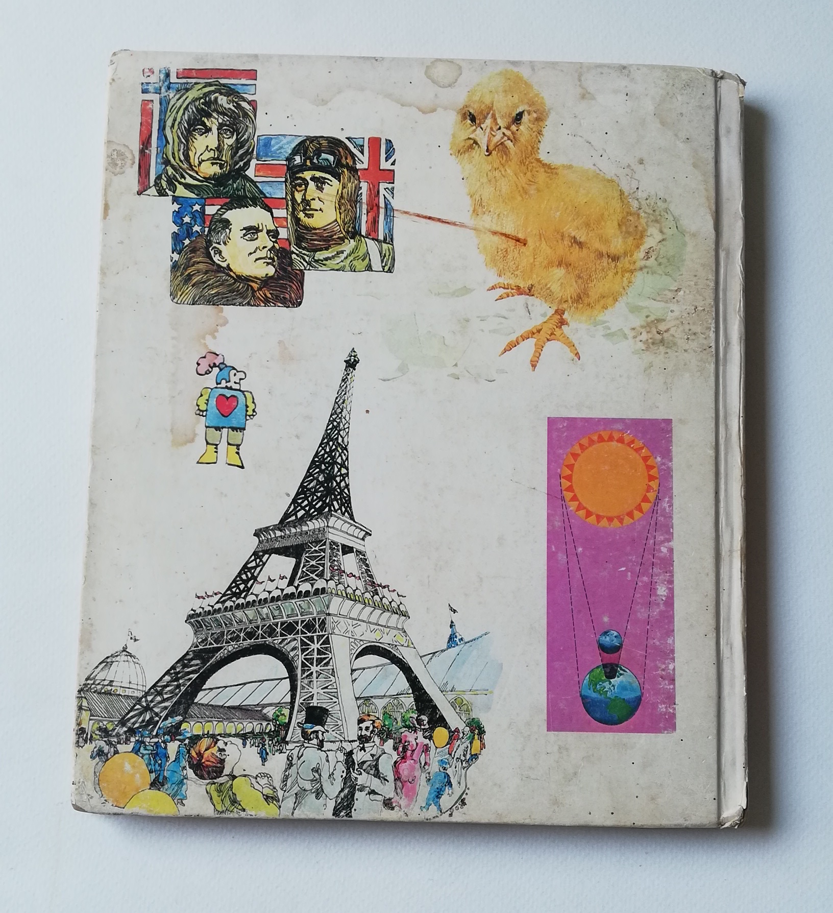 มีหลายภาพ หนังสือภาพการ์ตูนเก่า ปกแข็ง เล่มหนา จาก บริทานิกา เรื่อง สารานุกรมสำหรับเด็ก เล่มที่ 5