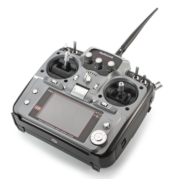 RadioLink AT10 II 2.4 Ghz 10CH+ PRM-01+ R12DS II Receiver AT10II
