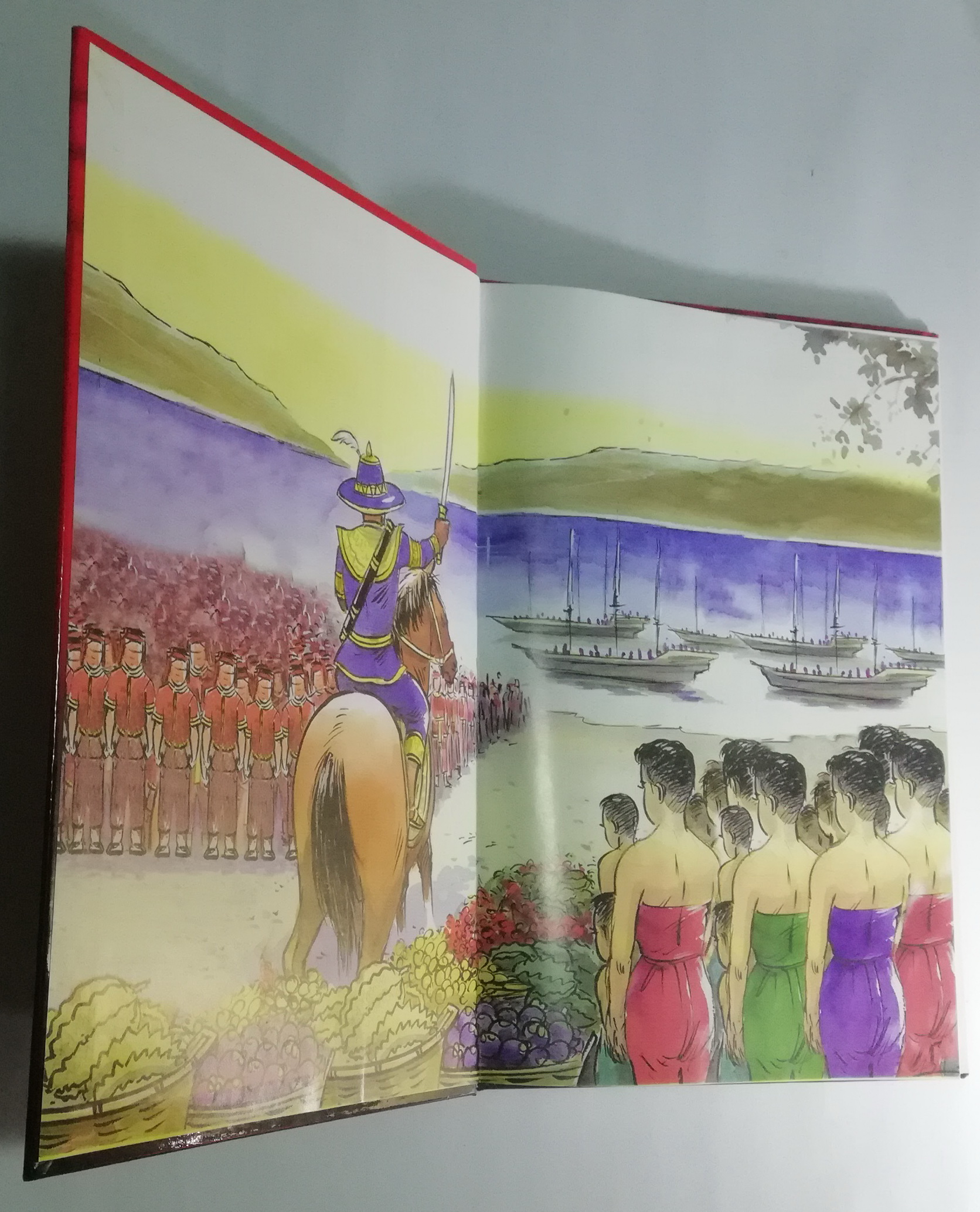 หนังสือภาพ ตามรอยสมเด็จพระเจ้าตากสินมหาราช, หนังสือเสริมการเรียนรู้ของท้องถิ่น "ตามรอย สมเด็จพระเจ้าตากสินมหาราช รวมญาติกู้ชาติที่จันทบุรี โดย นิพนธ์ หนองริมบ้าน 24 เมษายน 2546