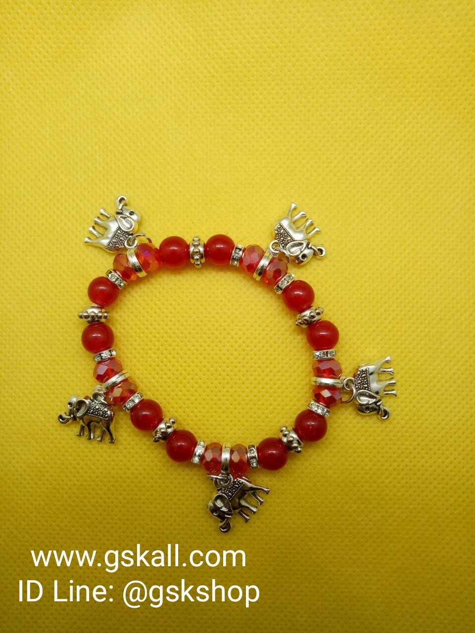 กำไลหินจี้ช้าง ใส่ได้ทุกโอกาส