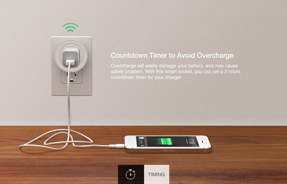 QT WIFI Smart Plug ปลั๊กไฟอัฉริยะ สั่งงานผ่าน Application