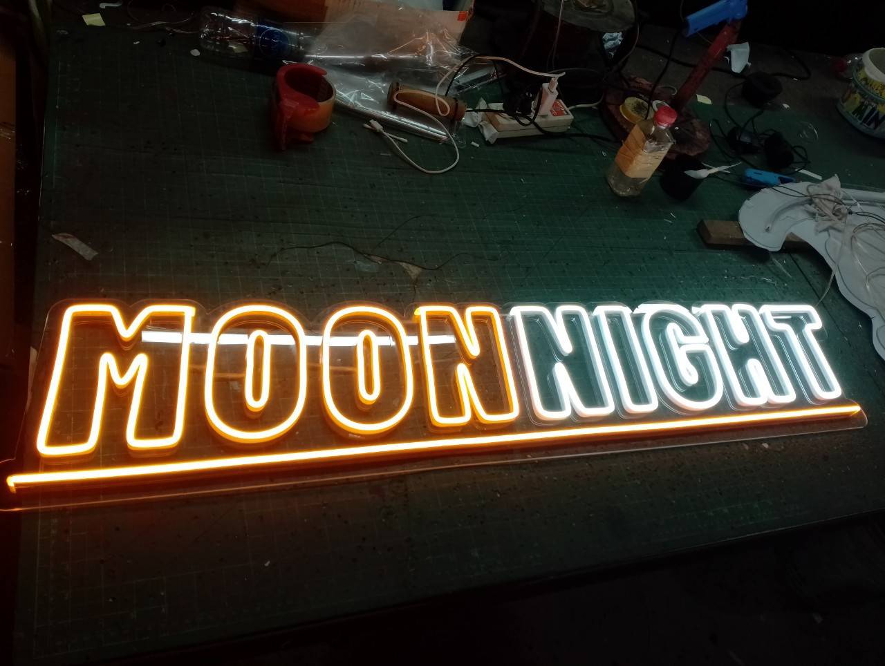 #ป้ายไฟนีออนดัดLED