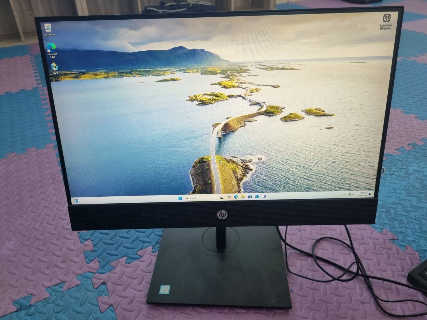 PC HP Pro one 600 G4 21.5" i5 gen8th ram 8GB SSD 512GB