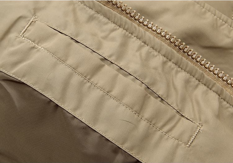 เสื้อกันหนาวผู้ชาย เสื้อแจ็คเก็ตขนเป็ดรุ่นหนาลุยหิมะ ฮู้ดแต่งเฟอร์ (10168MM)