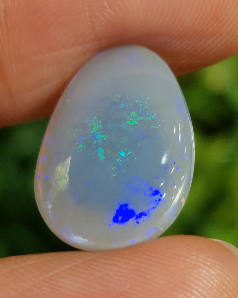 พลอย โบลเดอร์ โอปอล ออสเตรเลีย Australian Boulder Opal 5.20 กะรัต (Cts.) พลอยแท้ อัญมณีมงคลประจําวันเกิด เครื่องประดับพลอย