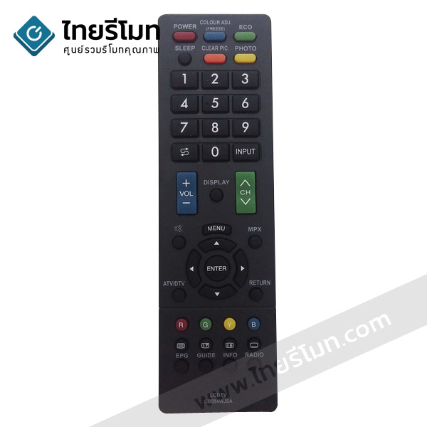 รีโมททีวี Sharp รุ่น094GBWJSA *กดอ่านรายละเอียดสินค้า*