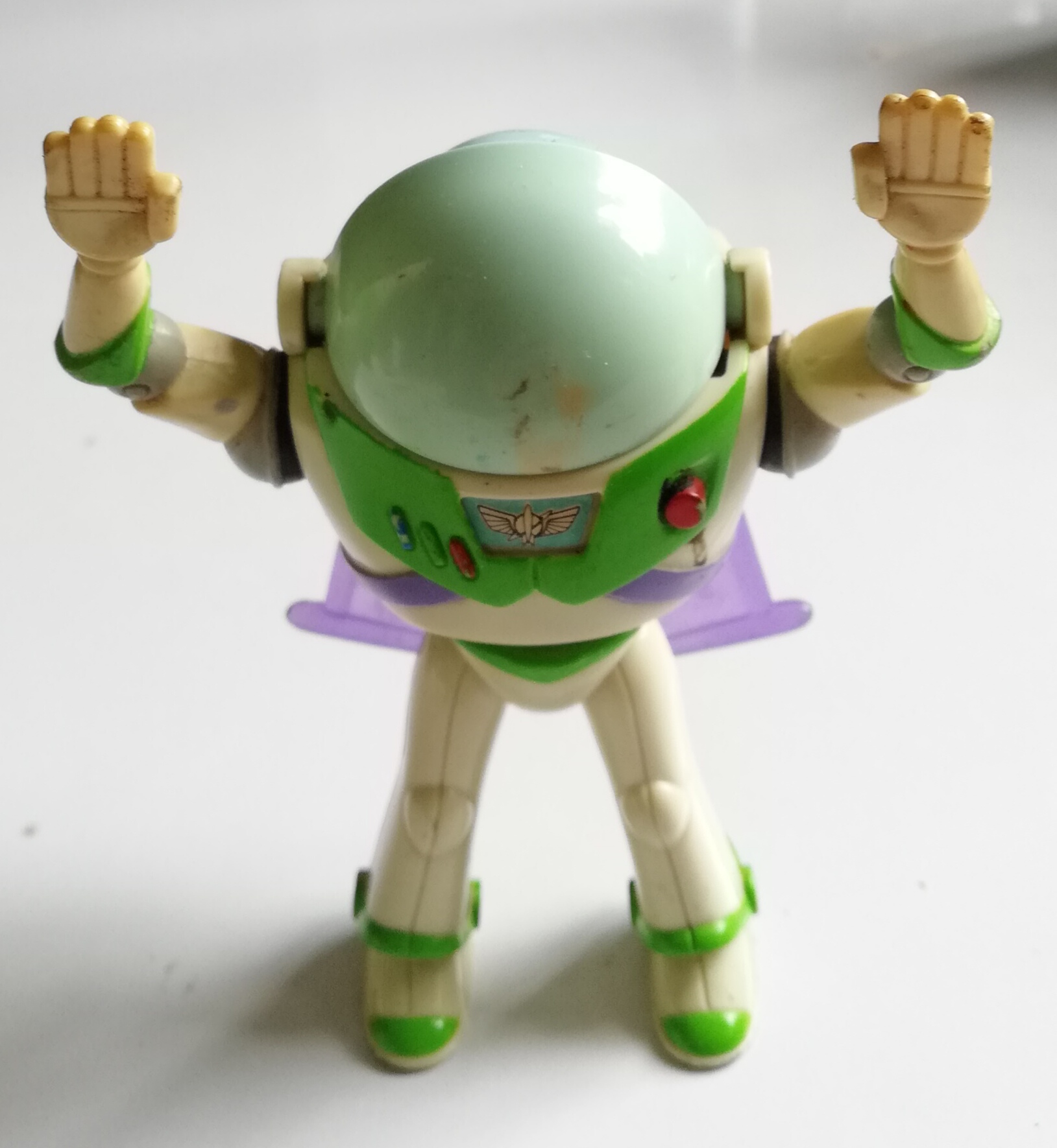 ของเล่น ของสะสม ตุ๊กตา บัซ ไลท์เยียร์ Buzz Lightyear ตัวละครจากภาพยนต์อนิเมชั่น ทอยส์ สตอรี่ Toys Story, **ไม่มีที่ครอบหัว