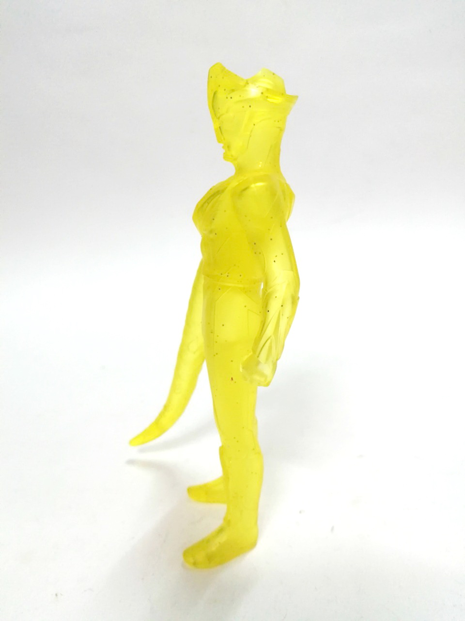 ซอฟ6นิ้ว อุลตร้าแมนวิคตอรี ตัวพิเศษ ใสสีเหลือง สปาร์คดอล bandai china สภาพดี, Soft6.5" Sparkdoll,Ultraman Victory, special edition