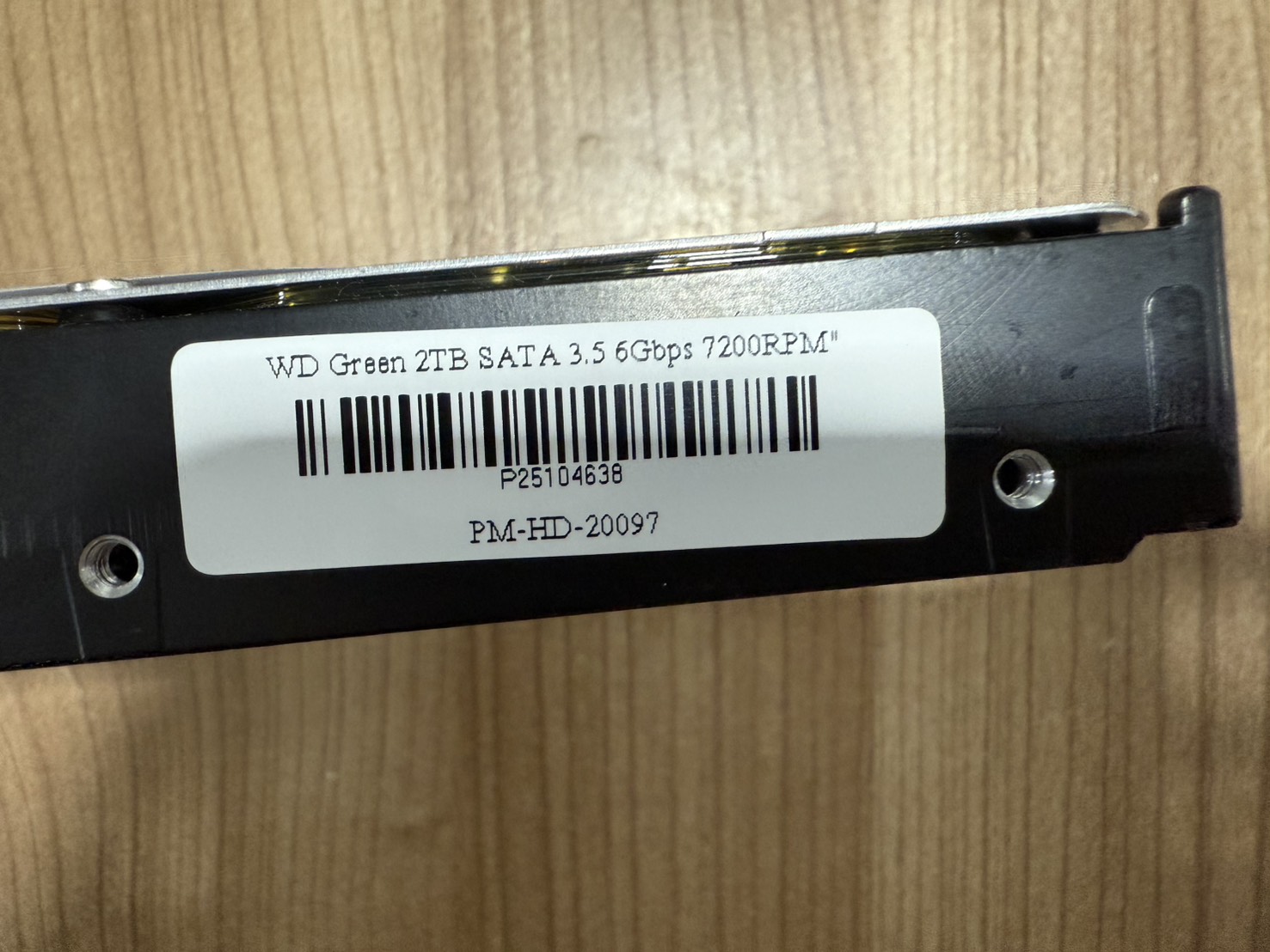 HDD WD Green 2TB SATA 3.5 6Gbps 7200RPM"