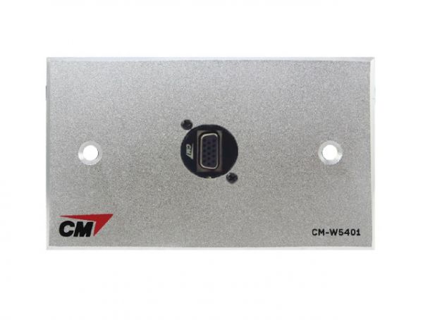 CM CM-W5401XVF แผ่นติด VGA ตัวเมีย แบบติดแท่น 1 ช่อง