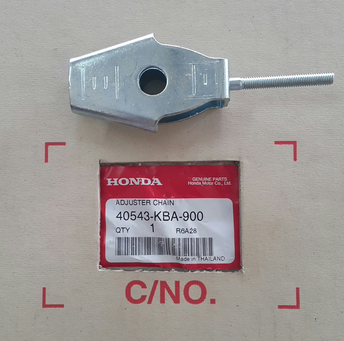 หางปลาตั้งโซ่ขับล้อด้านซ้าย-ขวา โซนิค125/LS/เทน่า