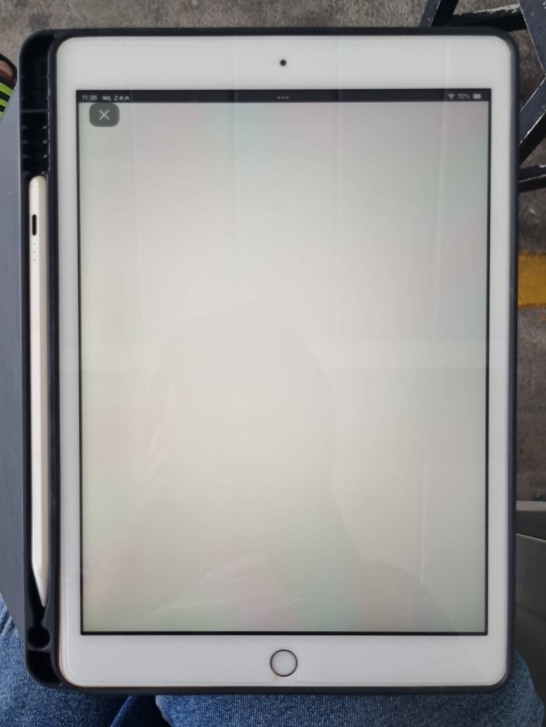 ipad Gen8 + ปากกา มีรอยตามการใช้งานบ้าง