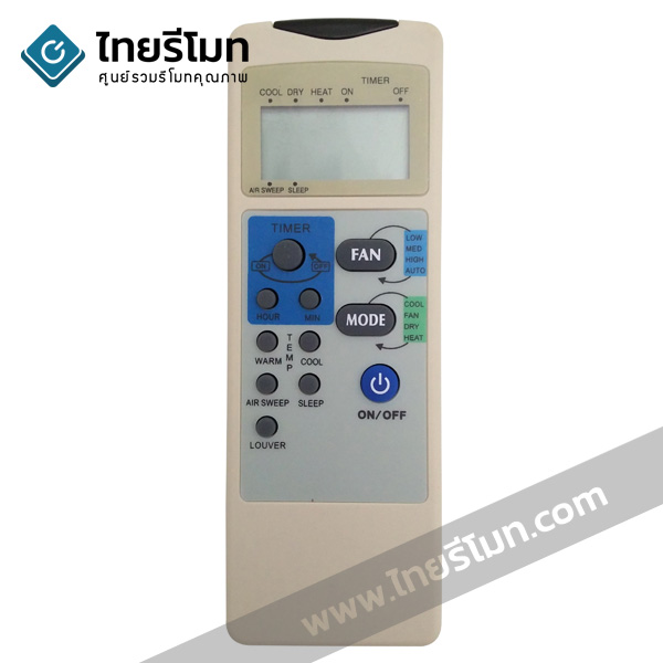 รีโมทแอร์ Daikin รุ่นCRG