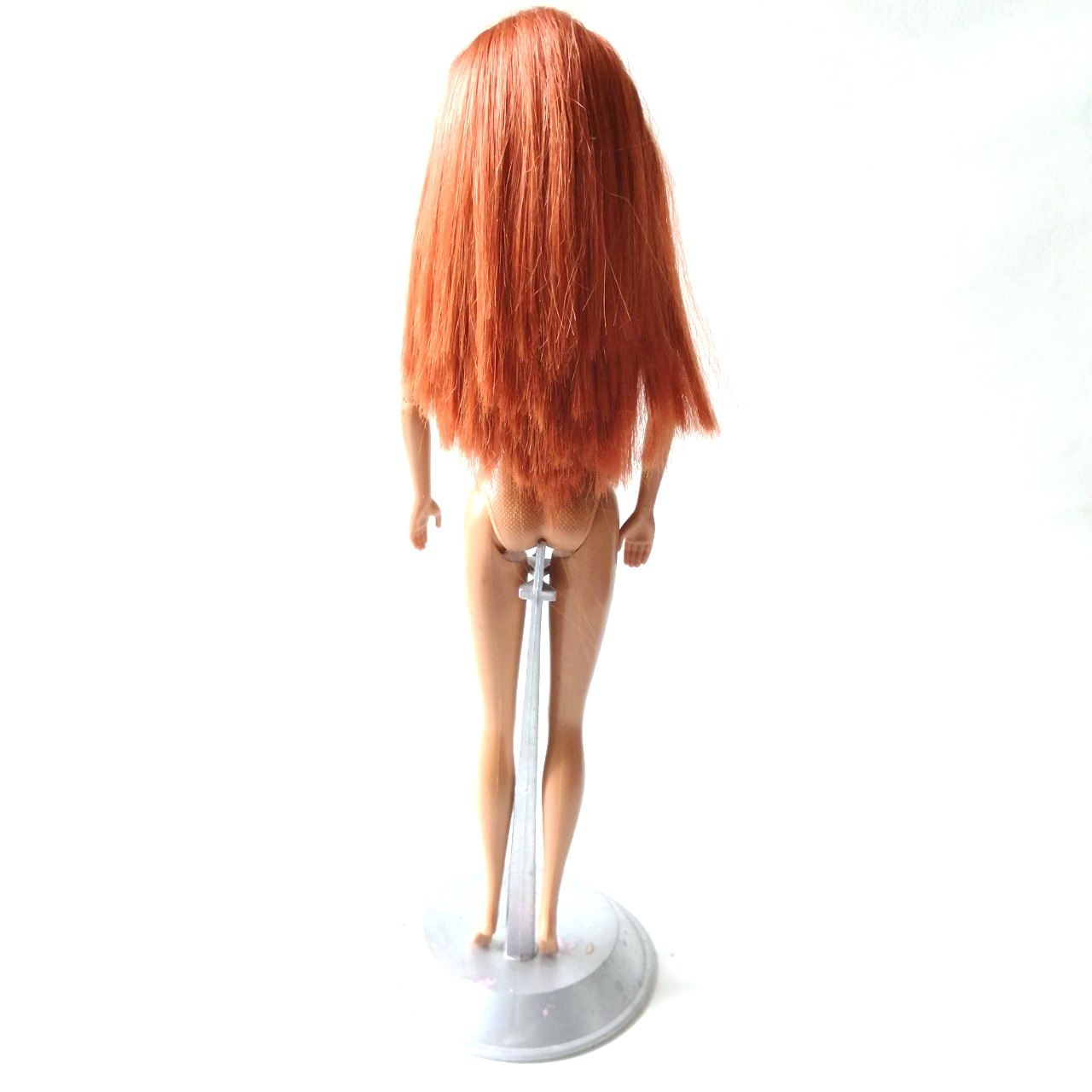 ตุ๊กตาบาร์บี้ผิวเข้มหน้าสวย ผมตรงสีน้ำตาล่อน แขนข้อต่อ Mattel 1999 China