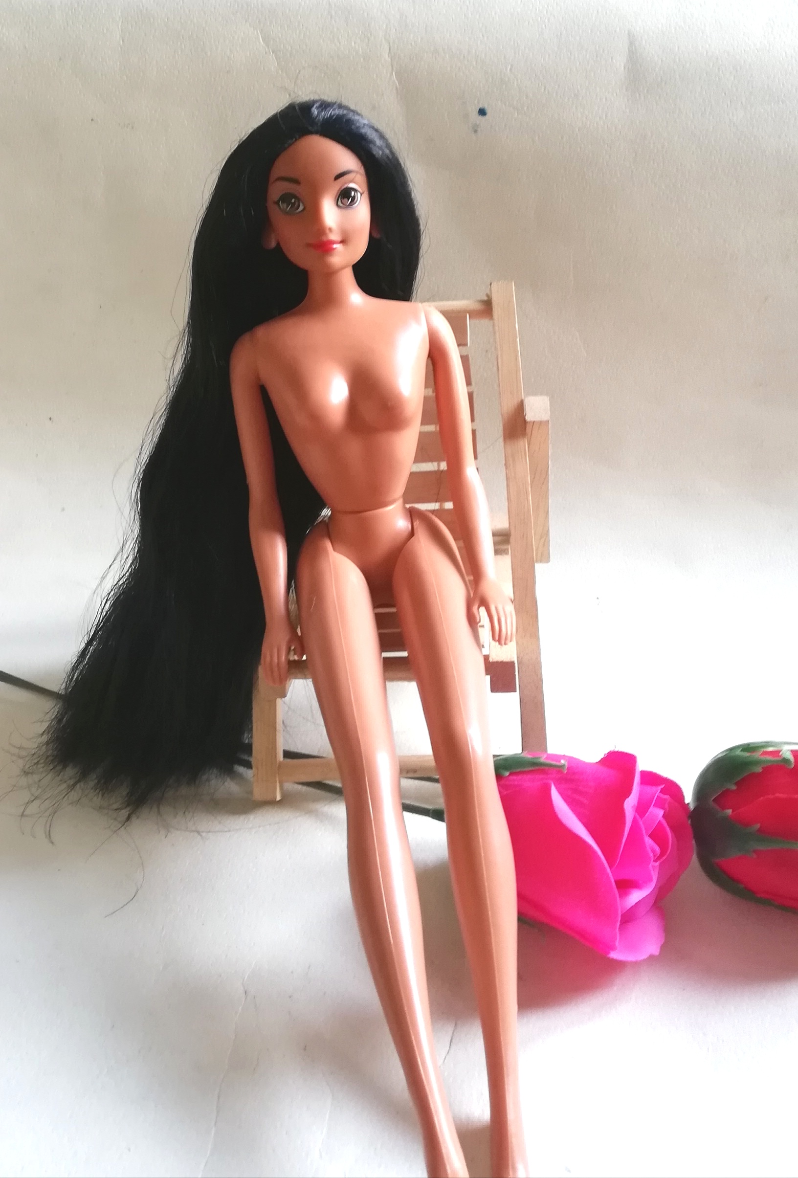 มีหลายภาพ, ตุ๊กตาเจ้าหญิงจัสมิน จากดิสนีย์ เรื่อง อะลาดินกับตะเกียงวิเศษ, Body รุ่นเก่า เอวหมุนได้ ขายาวพับงอได้