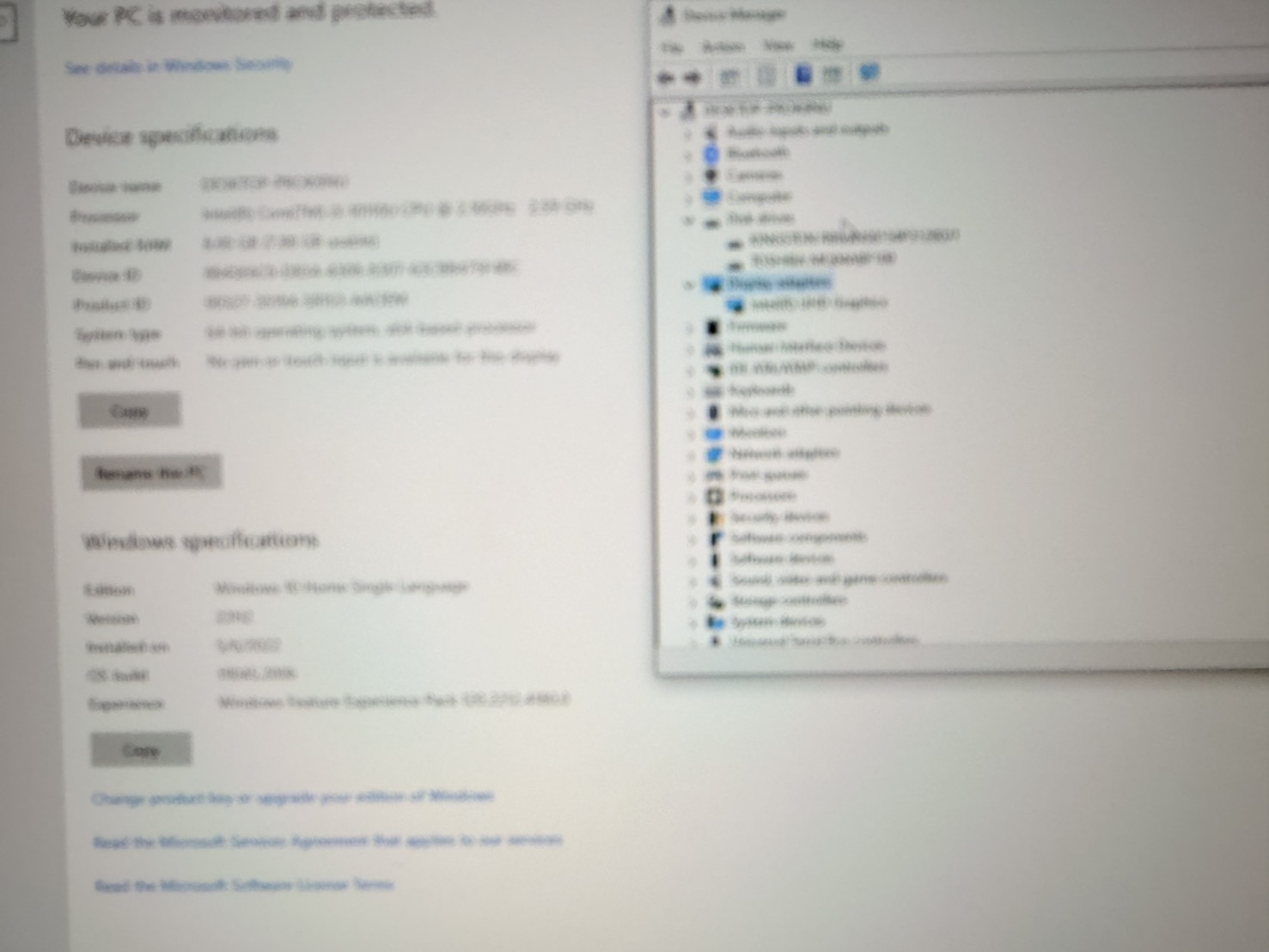 PC AIO Acer Aspire C22-960 AIO(i3-10110U/8GB/M.2 128GB/HDD 1TB)+Adapter