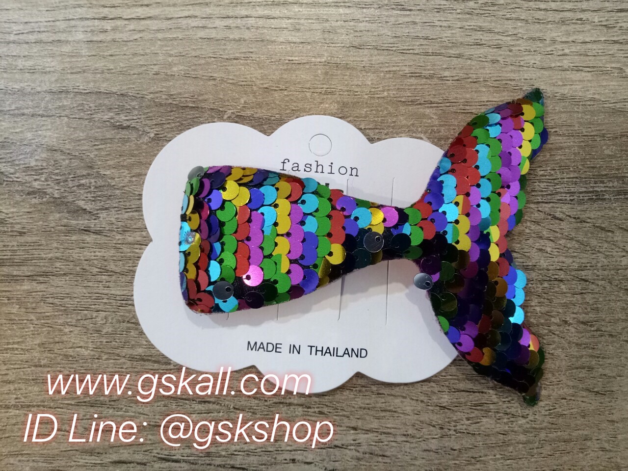 กิ๊ฟหางนางเงือกและโบว์