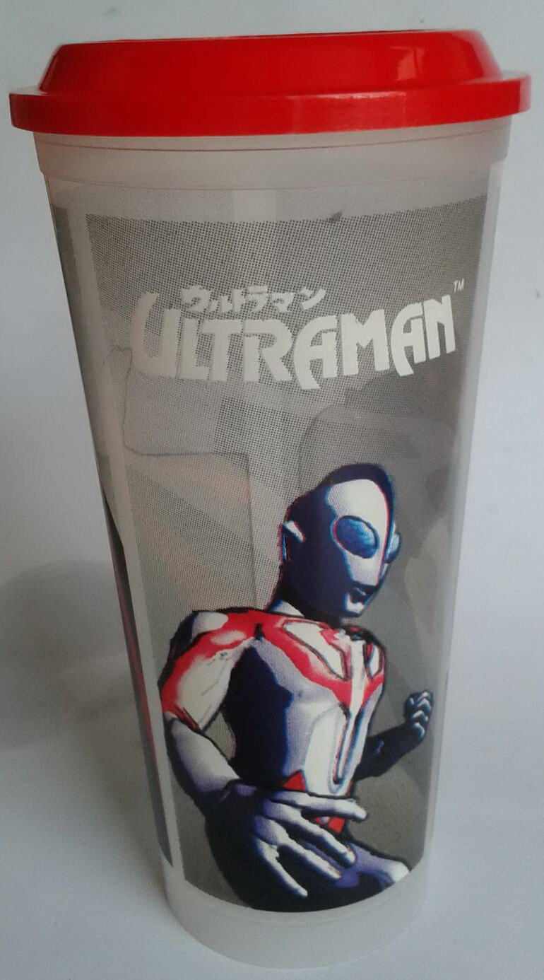 แก้วน้ำพลาสติก ลาย อุลตร้าแมน มิลเลเนี่ยม Ultraman Millenium จาก Chaiyopro