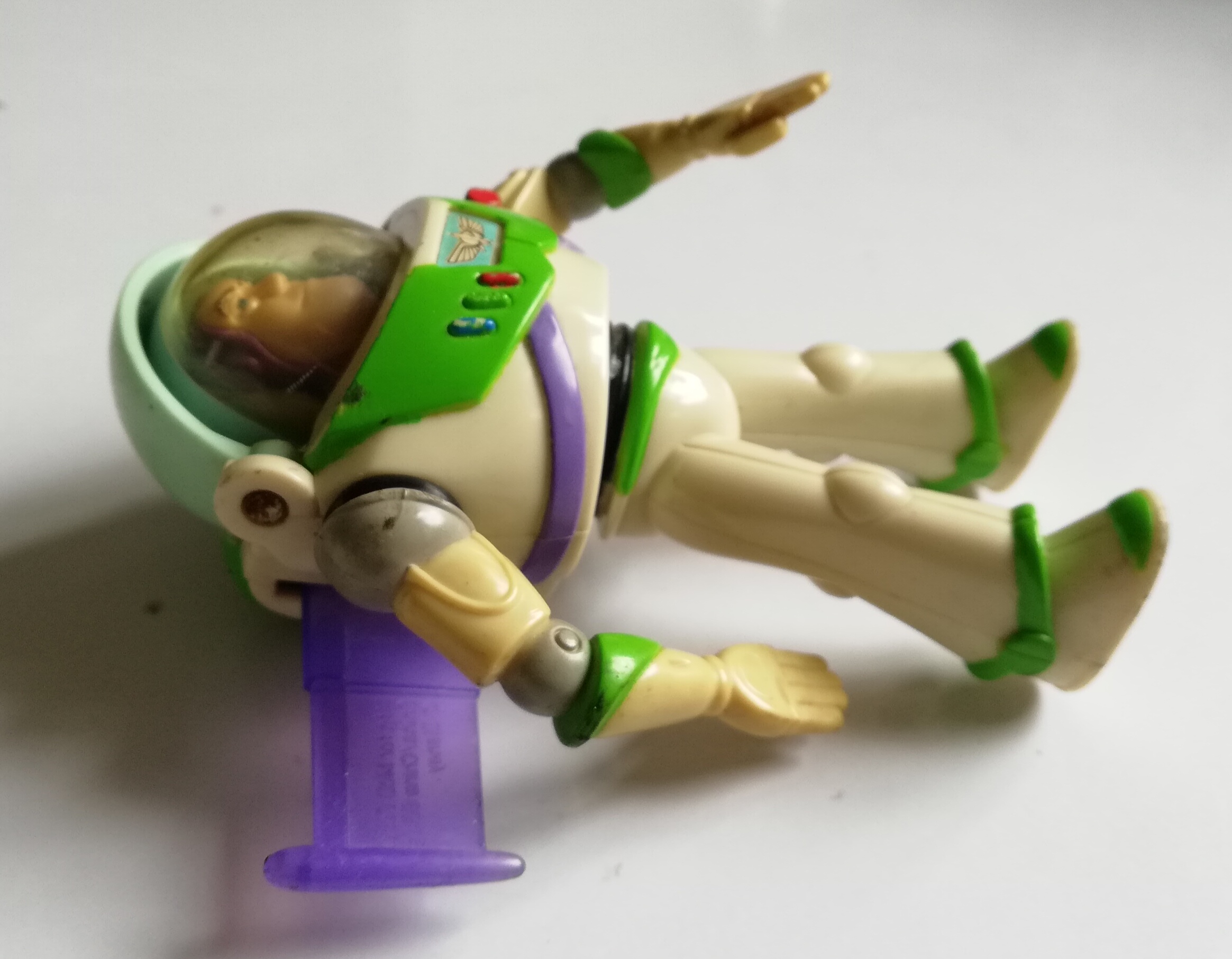 ของเล่น ของสะสม ตุ๊กตา บัซ ไลท์เยียร์ Buzz Lightyear ตัวละครจากภาพยนต์อนิเมชั่น ทอยส์ สตอรี่ Toys Story, **ไม่มีที่ครอบหัว