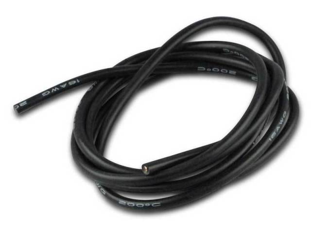 สายไฟซิลิโคน 14 AWG สีดำ ราคาต่อ 1 เมตร 2714B