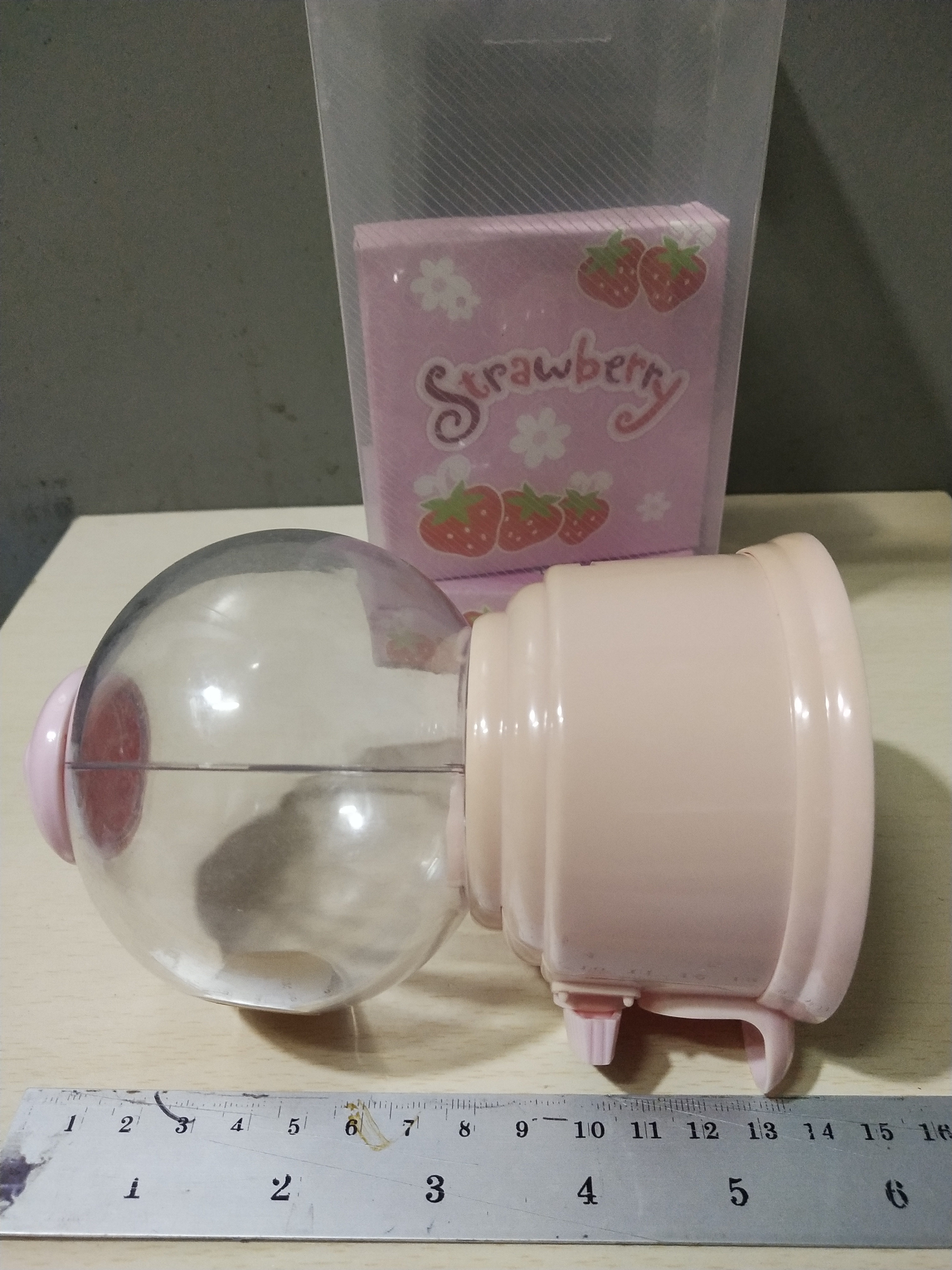 มีหลายภาพ ของสะสม โหลหมุนขนม ขนาดเล็กตามภาพ หมุนได้จริง *กระดาษรองใต้กล่องมีรอยยับ