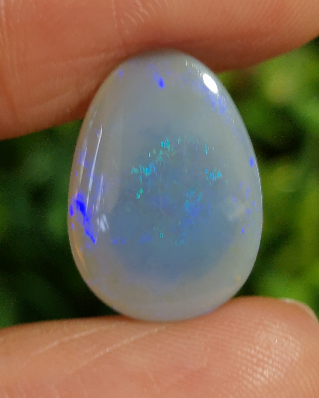 พลอย โบลเดอร์ โอปอล ออสเตรเลีย Australian Boulder Opal 5.20 กะรัต (Cts.) พลอยแท้ อัญมณีมงคลประจําวันเกิด เครื่องประดับพลอย